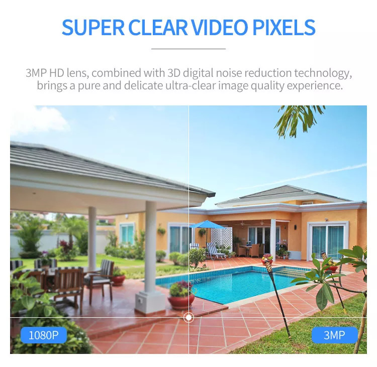 Tuya Wifi Smart Camera 2mp Two Way Audio IP66 App Control Ptz Camera