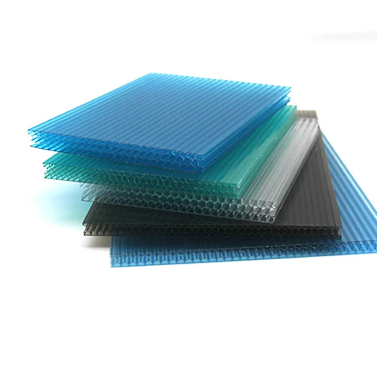 100% Virgin Bayer Polycarbonate Hollow Sheet For Construction