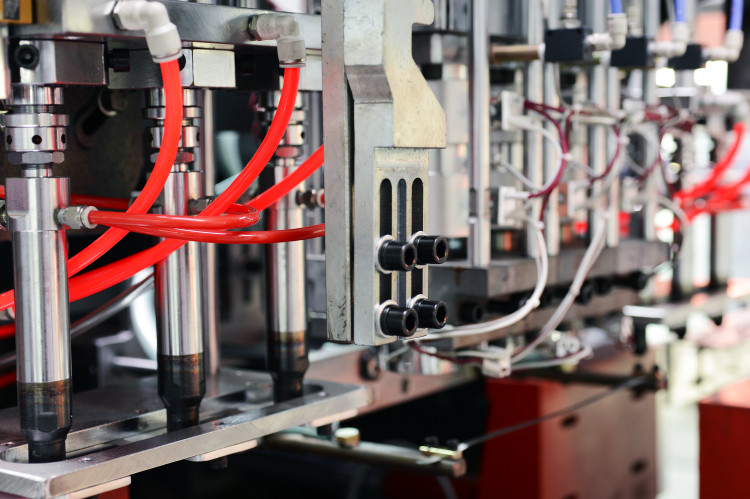 China Meper 5L Lubricant Container HDPE Blow Moulding Machine , Bottle Blow Molding Machine MP80D Mode