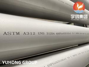  ASTM A312 UNS S31254 ( 6% Moly , 1.4547 ) , 254MO , Cold Drawing And Cold Rolling, Stainless Stel Seamless Pipe Manufactures