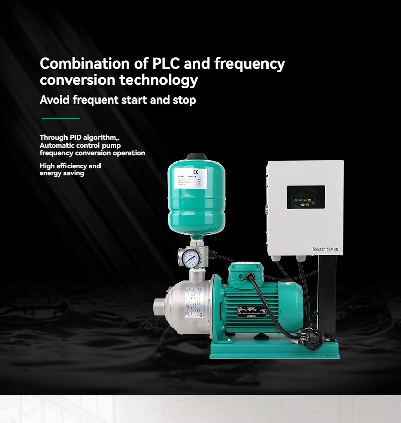 Hotel Bath Variable Frequency Water Supply Booster Pump for Hot Water Supply