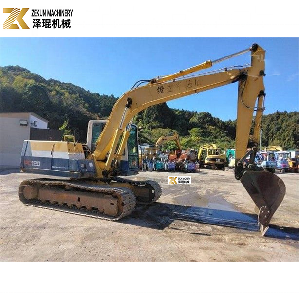 12Tons KOMATSU PC120 Used Excavator PC120-5 Used Mini Digger