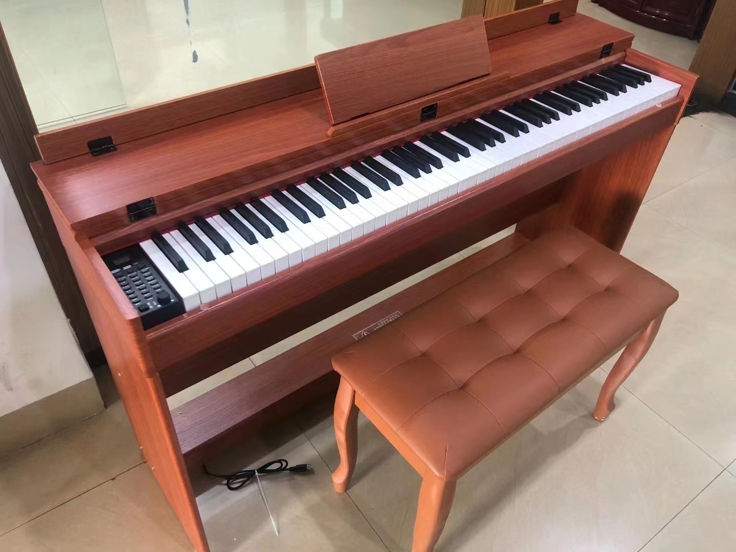 Portable piano 88 key electronic piano keyboard professional MIDI keyboard with Bluetooth