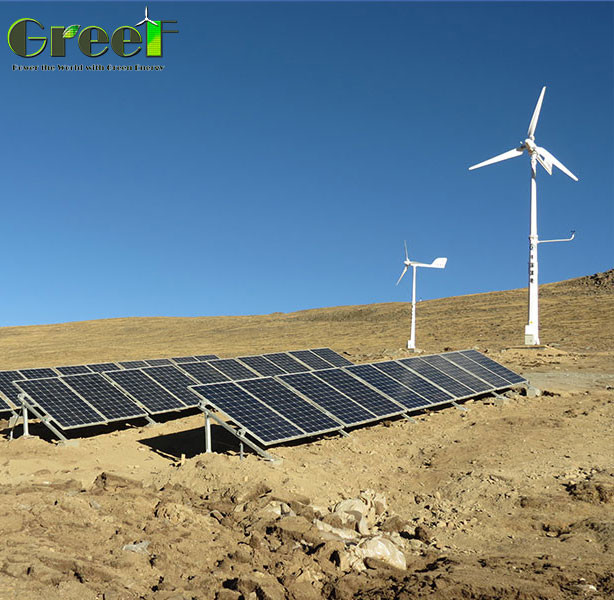 10kw 5kw Solar Wind Hybrid System Pitch Control Wind Turbine