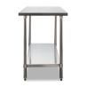 Buy cheap Dry Store Stainless Steel Workbench With Shelves / Undershe Commercial Work from wholesalers