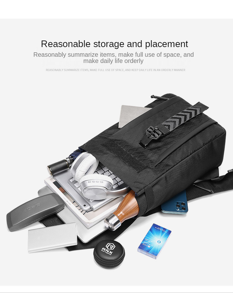 Physiological Curve Back Men Business Backpack