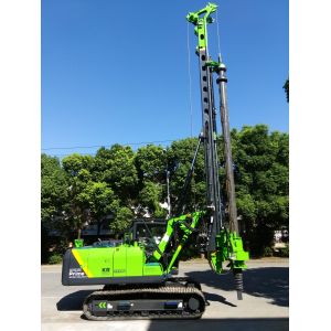 High Efficiency Rotary Piling Rig , Drilling Depth 28 M / 22 M Max. Drilling