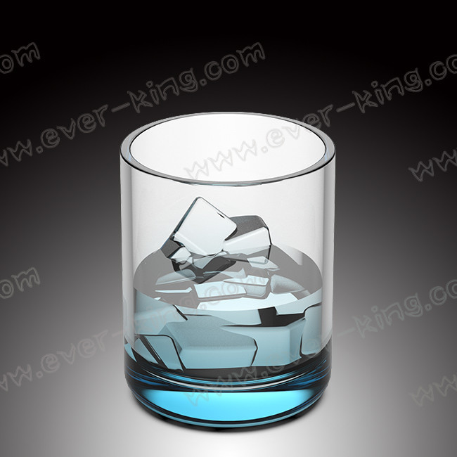 Smooth Round Whisky Glass Cup ISO Certificated