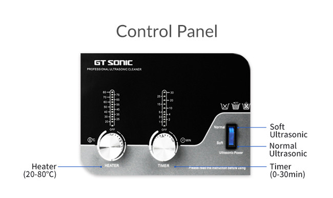 300W Dental Ultrasonic Cleaning Machine Sonic Wave 13L SUS304 Tank