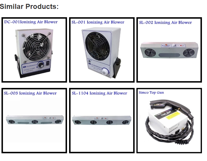 SL-1104 Industrial Static Ionizing Blowers ESD ionizing air blower online