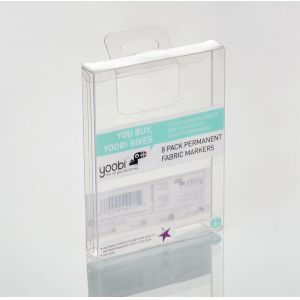 China Anti Scratch PVC Embossing Printed Plastic Packaging For Pens on sale