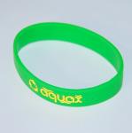 Lovely Colorful Green Butterfly Silicone Bracelet for Promotion Gift