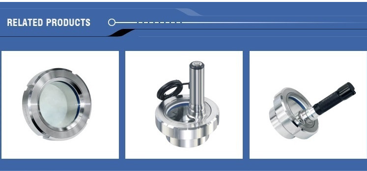 Stainless Steel Sight Glass Multi - angle light industrial lighting 304 shell with weld connection