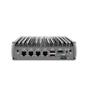 fanless embedded box pc intel celeron J4125 N5105 mini pc computer for