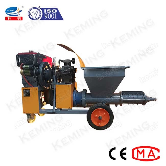 Hydraulic Grout Pump Station With Two Barrels Cement Mixing Storage 1440 R/Min