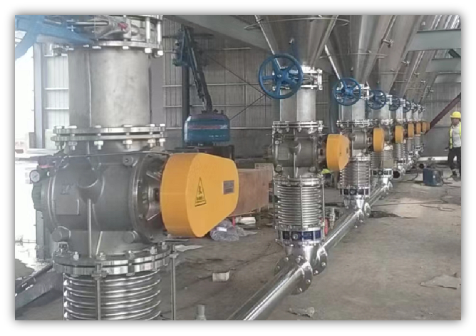 OBM DK Flap Pneumatic Diverter Valve For Material Handling System