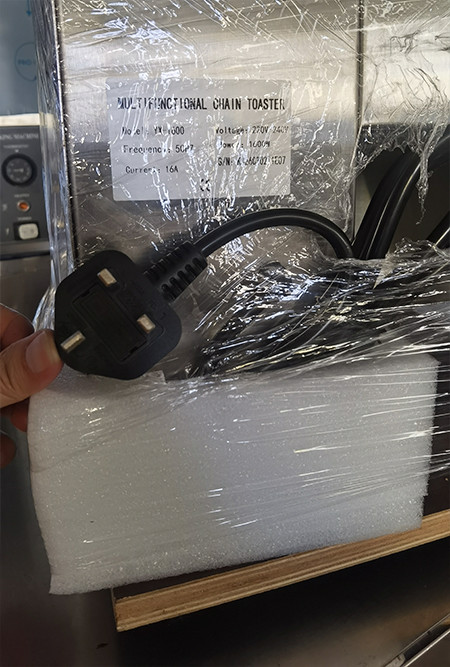 1.6kW Bun Toaster Machine For Fast Food Restaurants