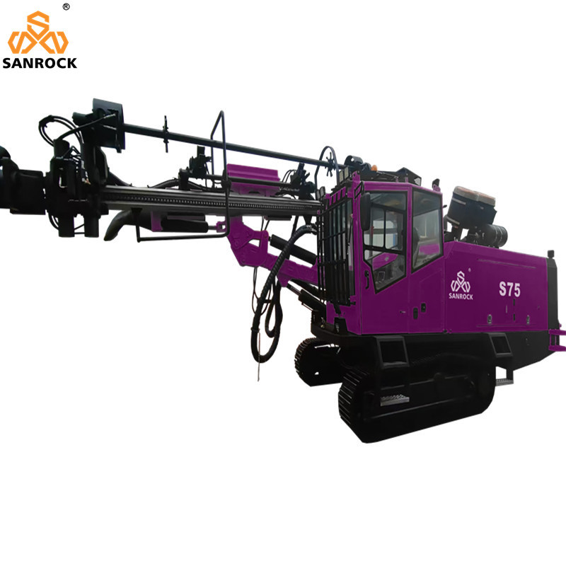 SANROCK Dust Collecting DTH Drilling Rig Mining Equipment Hydraulic Drilling Machine Integrated Drilling Rig
