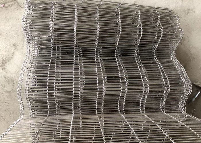 Food Grade Flat Flex Conveyor Belt 304 Stainless Steel For Chocolate Transportation