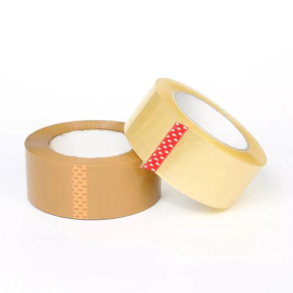 2inches X 100yards Clear And Brown Bopp Adhesive Strong Acrylic Packing Tape