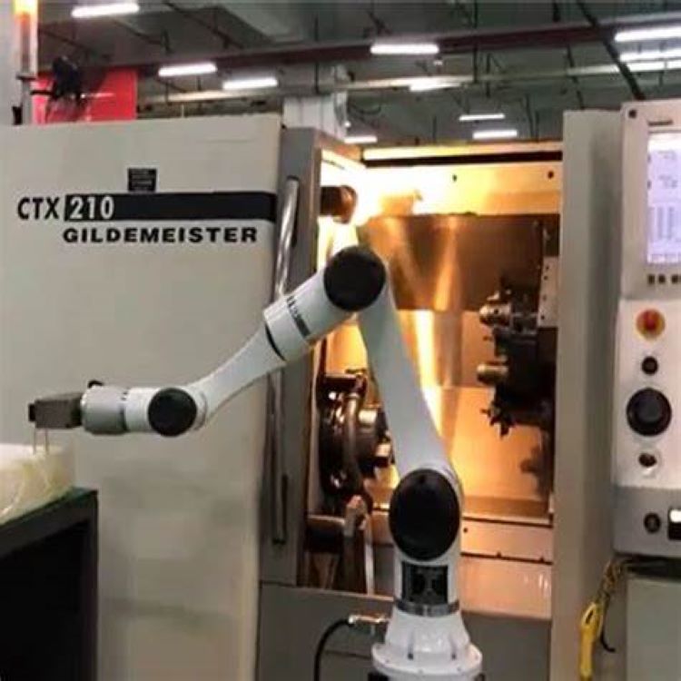 Elfin E05 With AGV Main Material Aluminum Alloy And TCP/IP Modbus Communication For Cobot Robot