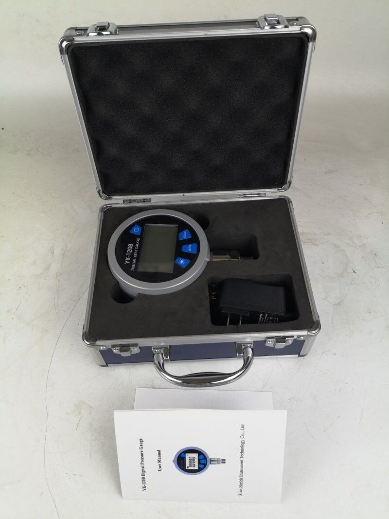 Calibration Digital Pressure Gauge High Accuracy LCD Display Dynamic Pressure Gauge Meter