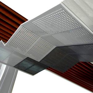 China Perforated Metal Aluminum Cladding Panels For Building Screen Or Ceiling Decoration on sale