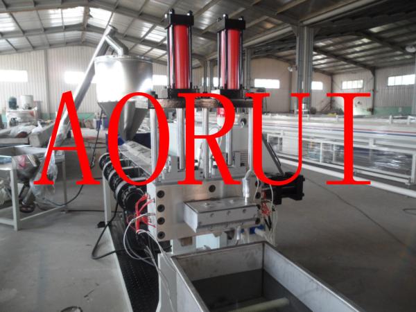 Quality Bottle Flakes Plastic Granules Machine , LDPE Pelletizer Extrusion Line for sale