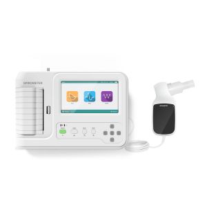  7&quot; color touch Screen Digital Spirometer Breathing Diagnostic Spirometry with printer portable lung function tester Manufactures