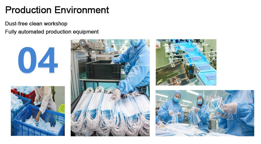 Non Woven Filterable Sanitary Outdoor Disposable Face Mask With Elastic Earloop