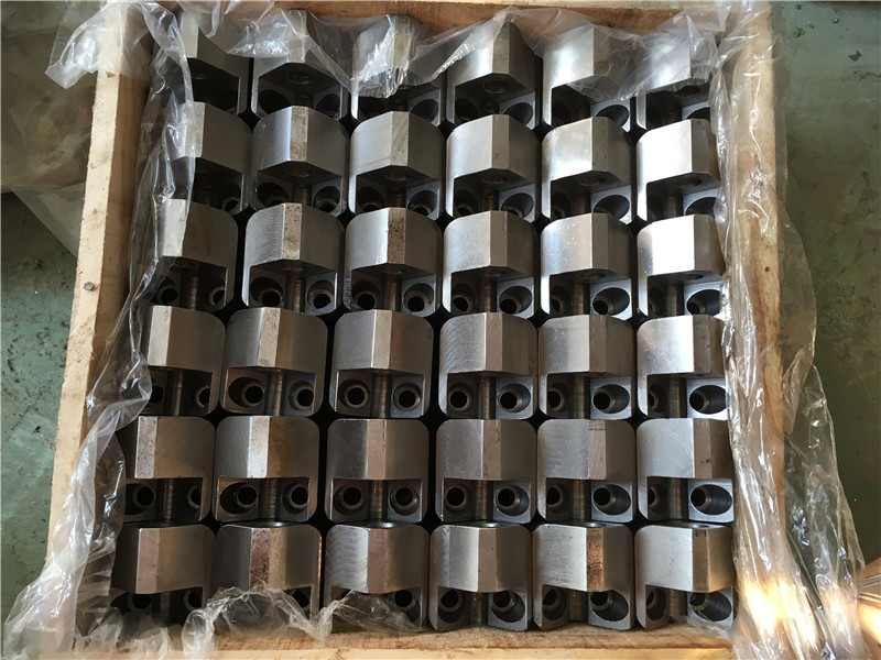 Durable Double Axis Plastic Shredder Blades , 20mm Industrial Shredder Blades