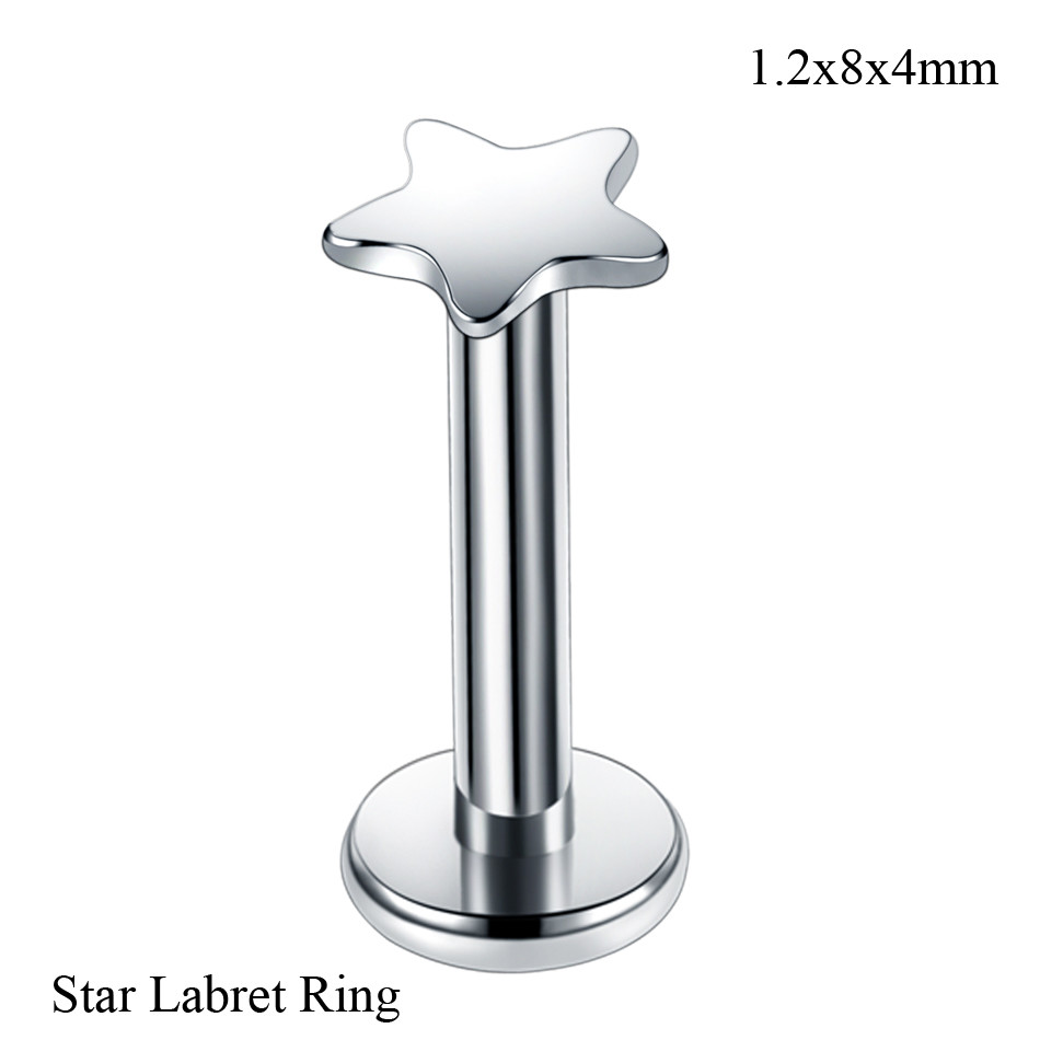 Korean style newest fashion body piercing jewelry stainless steel jewelry nose ring