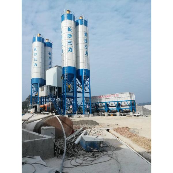  Hzs25 Full Automatic Concrete Batching Plant Automatic PLC Control Concrete Batching Plant Manufactures