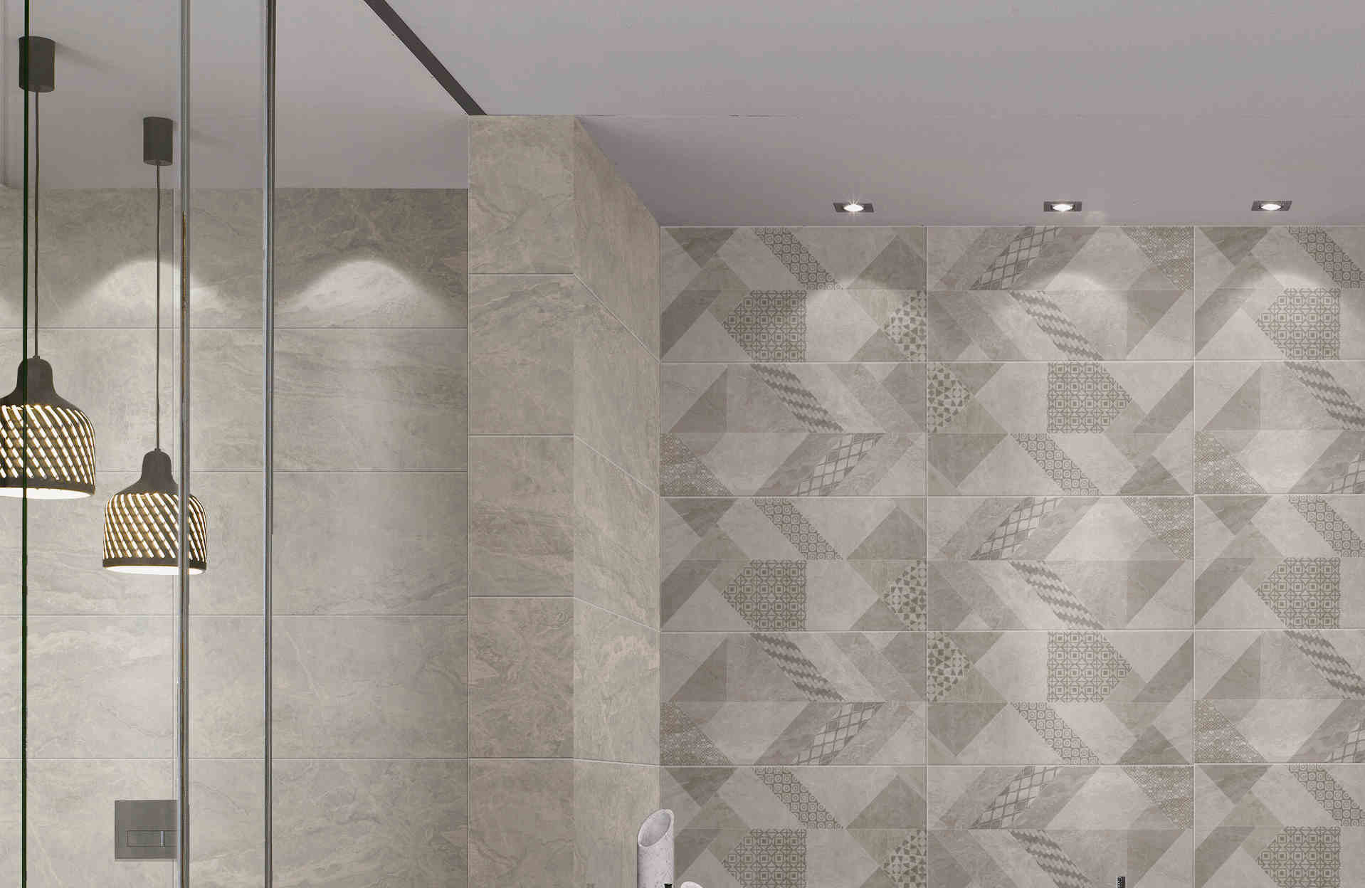 Matte Surface Porcelain Kitchen Floor Tiles 400*800mm Glazed Polished