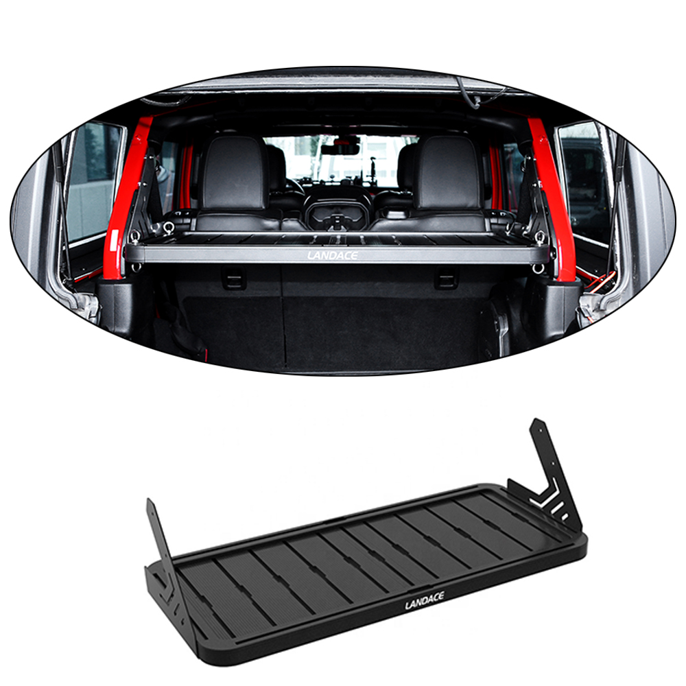 Aluminium Alloy Trunk Multifunctional Car Rear Trunk Luggage Cargo Storage Shelf