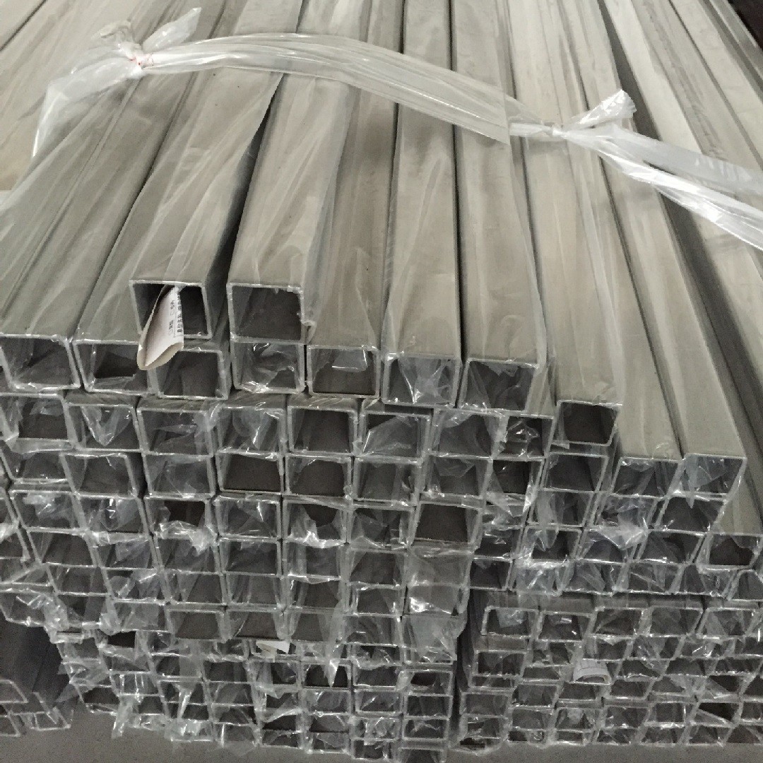 ERW EFW Welded Stainless Steel Square Tube / Stainless Steel Rectangle Pipe Tube Grade 201 304 316L 321