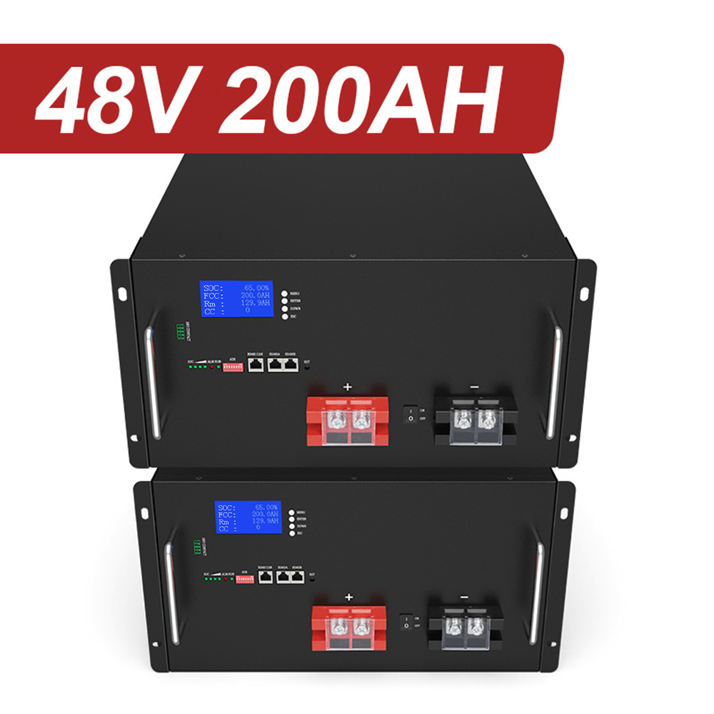 Home Energy Storage Power Wall Lithium Iron Phosphate Rechargeable Lithium Battery 200Ah 48V