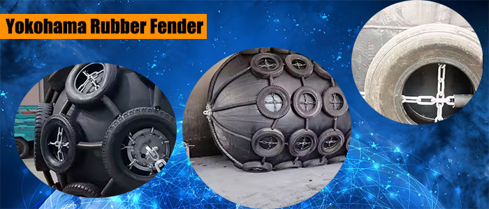 Wide Usage Yokohama Rubber Fender Lightweight Easy To Use