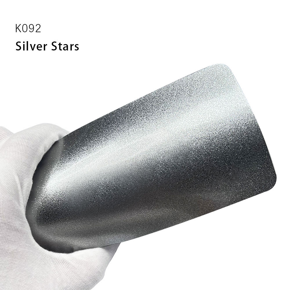 K092 Silver Stars TPU Color Car Paint Protection Film Glitter Car Wrap