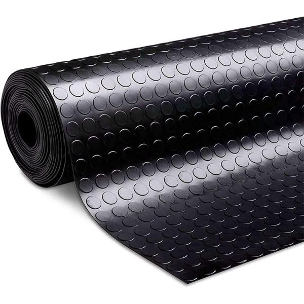 E-Purchasing 3mm Thick Rubber Floor Rubber Mat 16.4 X 3.3 Fts Rubber Stall Mats