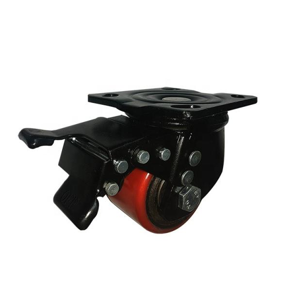 Top Plate Size 2-6 Inches and 1-4 Inch Wheel Width Industrial Casters for Heavy