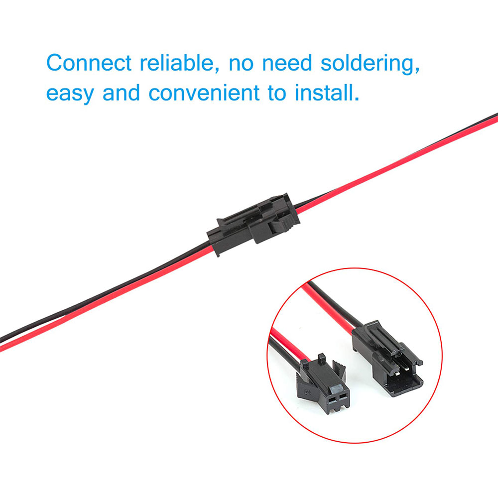 Upgrade Your Hotel Room JST Cable with 2 3 4 Pin SM Male Female Connector and Wire