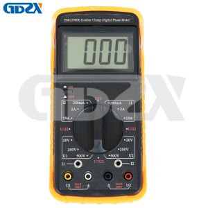 SMG2000E high resolution Digital display Double Clamp Digital Phase Meter