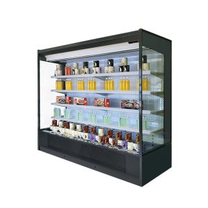 Multi Layer Open Front Chiller Display Fridge For Supermarket Refrigeration