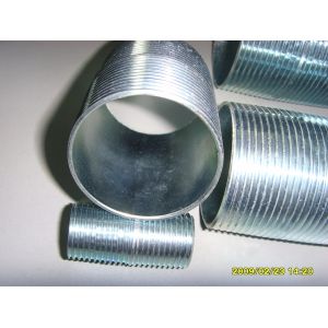 1/2" to 2" Carbon Steel Electro Galvanized All Thread Conduit Nipple, RMC / IMC