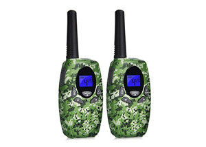 Easy To Use Small Two Way Radio , 3-5KM Range Handheld Two Way Radio