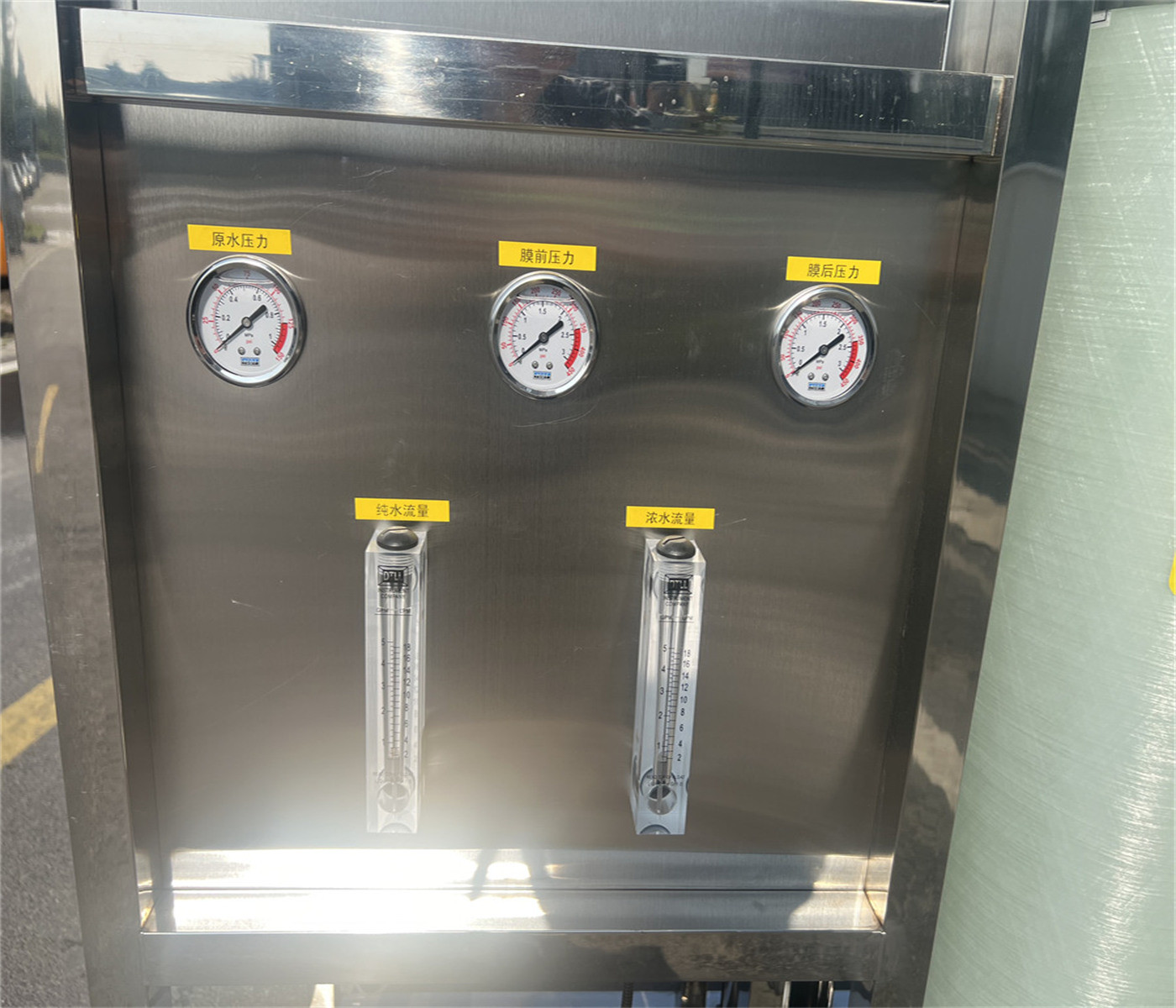 Commercial 98% Desalination Rate Drinking Water Purification Stainless Steel 500L Reverse Osmosis Water Filter System
