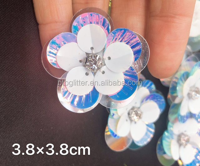 Top-Grade DIY Shell Flower Sequins for Women's Shoes Clothes Skirt Multi-Color Plastic Weddings Events Packaged in Boxes