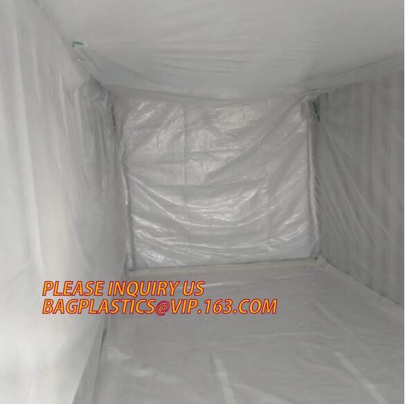 Open Top Drawstring 10 Mil Dumpster Container Liners,Drawstring Open Top 6 Mil Dumpster Container Liners, BAGEASE PAC