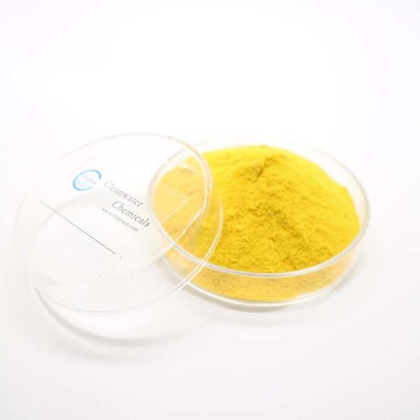 ISO Poly Aluminum Chloride 30% Al2O3 content yellow decolorant polymer